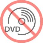 市販DVDを流すのはNGのロゴマークです